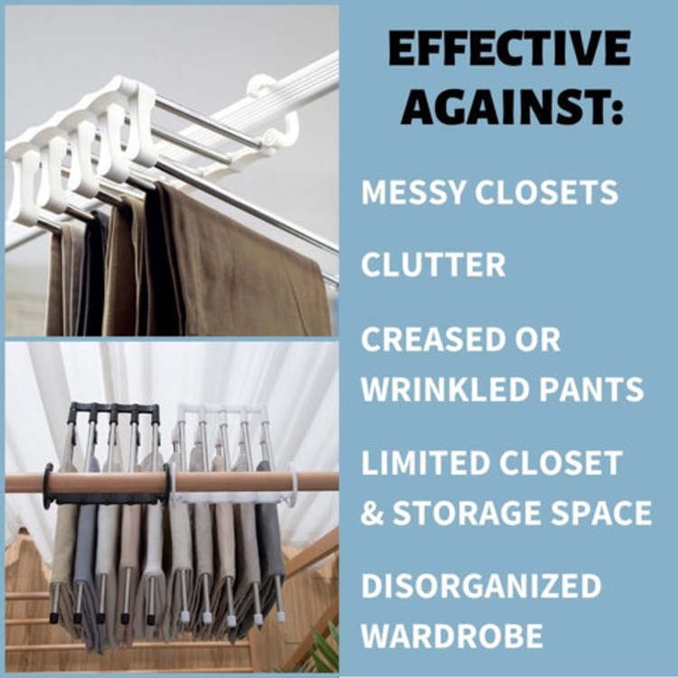 Room Closet Hanger Expander Organizer  Simple Wardrobe Extension Hack –  Primo Supply l Curated Problem Solving Products